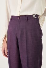Blazer Emilia Berinjela Poliviscose