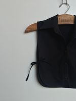 Camisa Gola Fake Preta