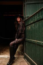 LEGGING FIERCE LACE PRETA | FIERCE LACE LEGGINGS BLACK
