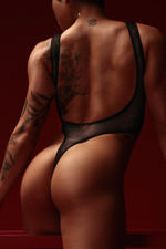 BODY VERTIGO ARRASTÃO PRETO | VERTIGO FISHNET MESH BODYSUIT BLACK