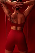 TOP KI CANELADO CEREJA | KI CHERRY RIBBED TOP