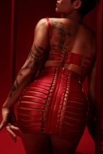 BRALET HALO VERMELHO | HALO BRALETTE RED
