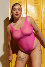 BODY FIERCE ROSA-CHOQUE | MAGENTA FIERCE BODYSUIT