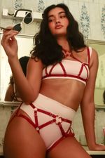 BOTTOM HARNESS SWEETHEART CAREJA | SWEETHEART CHERRY BOTTOM HARNESS