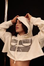MOLETOM CROPPED MIMEO | MIMEO CROPPED HOODIE