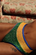 ASA DELTA VENTO PAETÊ GINGA | VENTO SEQUIN GINGA HOT PANTS