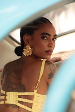 BRALET HALO AMARELO | LIGHT YELLW HALO BRALETTE