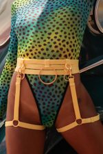 HARNESS HALO AMARELO | LIGHT YELLOW HALO HARNESS