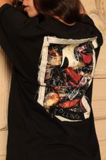 CAMISETA HEELS ARCHIVE PRETA | HEELS ARCHIVE BLACK TEE
