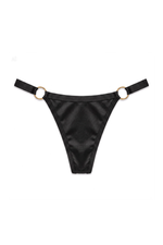 TANGA HALO BIKINI PRETA | HALO BIKINI BOTTOMS