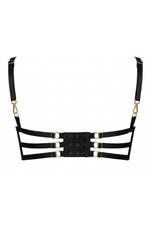 BRALET HALO PRETO OPEN-CUP | OPEN-CUP BLACK HALO BRALETTE