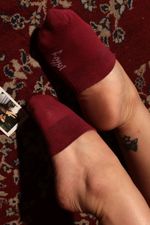 PONTEIRA BETERRABA | BEETROOT TOE TOPPER SOCKS