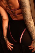 ASA DELTA VENTO VELVET PÚRPURA | VENTO PURPLE VELVET HOT PANTS