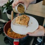 Molho de tomate com peito de frango (Entregue em Porto Alegre e região)