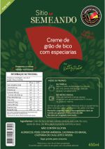 Creme de grão de bico com especiarias (Entregue em Porto Alegre e região)