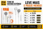 Fone de Ouvido com Fio - LEHMOX