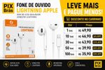 Fone de Ouvido Lightning Apple - H'MASTON - EJ102