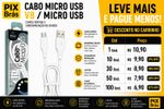 Cabo Micro USB v8 - 1  Metro