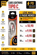 Cabo Lightning Tipo-C (P&D) Turbo