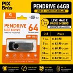 PENDRIVE 64G - H'MASTOM HM-U64