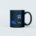Caneca Foguete - Preta