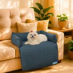 Cama para cachorro impermeável ACONCHEGO tamanho M