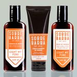 Trio Shampoo, Condicionador e Balm - Light My Fire