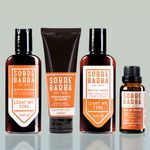 Quarteto Shampoo, Condicionador, Balm e Óleo - Light my Fire