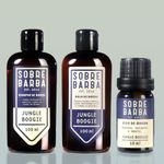 Trio Viagem Shampoo, Balm e Óleo - Jungle Boogie