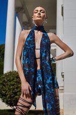Top Kaya Eletric Blue | Kaya Electric Blue Top