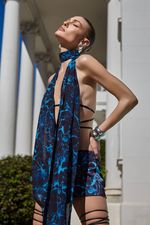 Top Kaya Eletric Blue | Kaya Electric Blue Top