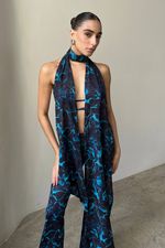 Top Kaya Eletric Blue | Kaya Electric Blue Top