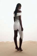 Vestido Tule Sky Off White | Off-White Sky Tulle Dress