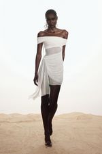 Vestido Tule Sky Off White | Off-White Sky Tulle Dress