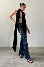Calça Lyra Eletric Blue | Lyra Electric Blue Flare Pants