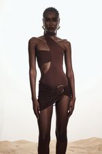 Body Dust Marrom | Brown Dust Bodysuit