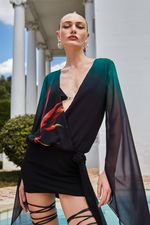 Vestido Vênus Tropical Green | Venus Tropical Green Mini Dress