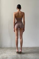 Short Under Cintura Alta Nude | High-Waist Under Shorts Nude