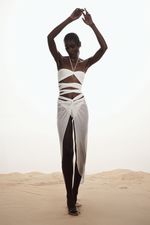 Pareô Nó Off White | Off-White Knot Pareo