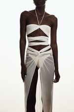 Pareô Nó Off White | Off-White Knot Pareo