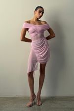 Vestido Tule Sky Rosa | Pink Sky Tulle Dress