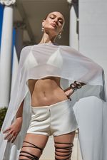 Top Chain Off White | Chain Off-White Bikini Top