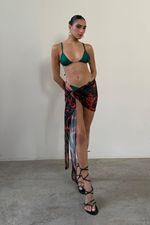 Calcinha Chain Esmeralda | Chain Emerald Bikini Bottom