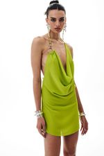 Vestido Slip Três Argolas Lima