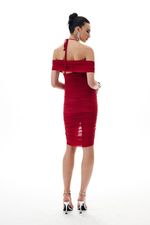 Vestido Tule Sienna Vermelho