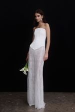 Saia Longa de Renda | Long Chantilly Lace Skirt