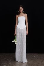 Saia Longa de Renda | Long Chantilly Lace Skirt