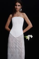 Saia Longa de Renda | Long Chantilly Lace Skirt