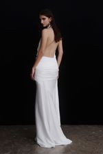 VESTIDO CETIM BRIDAL - SOB ENCOMENDA | Bridal Satin Long Dress