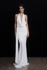 VESTIDO CETIM BRIDAL - SOB ENCOMENDA | Bridal Satin Long Dress